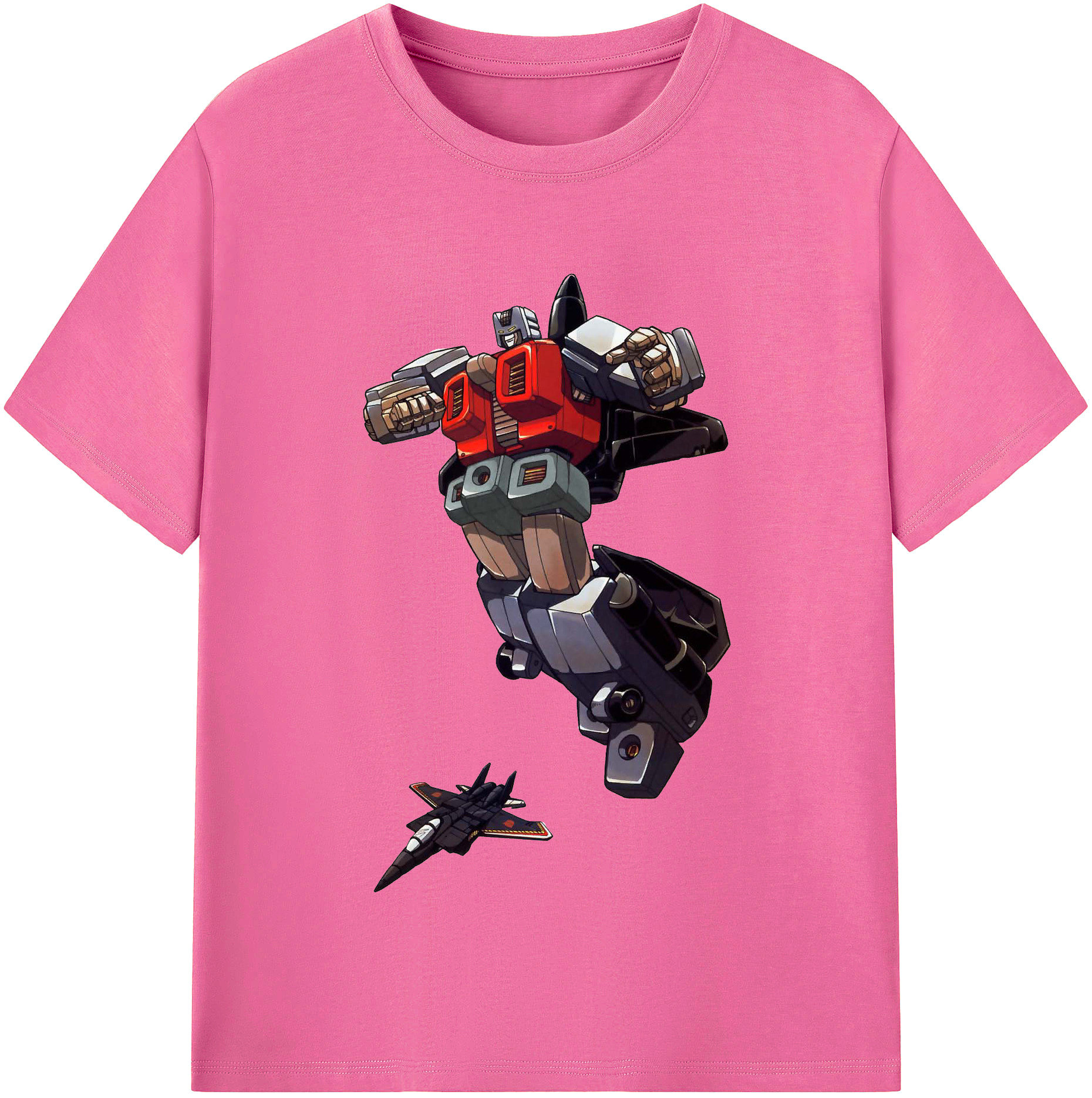 （画像用）  レディースカジュアルプリントTシャツ（綿100％）